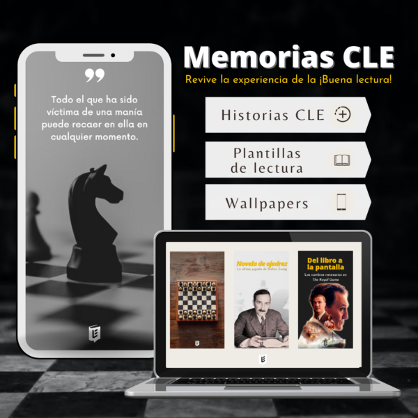 Novela de ajedrez CLE club de lectura